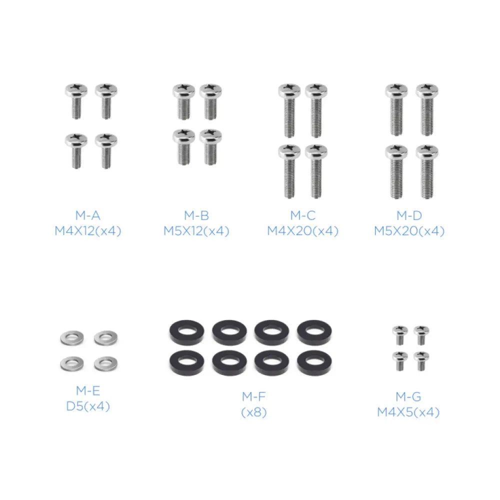 TooQ TCCH0007-B kit de montaje Negro - detalle
