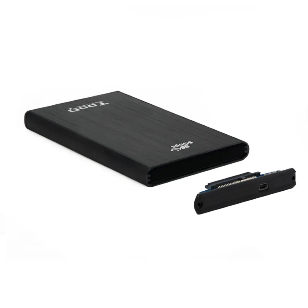 TooQ TQE-2522B caja para disco duro externo Caja de disco duro (HDD) Negro 2.5" - detalle