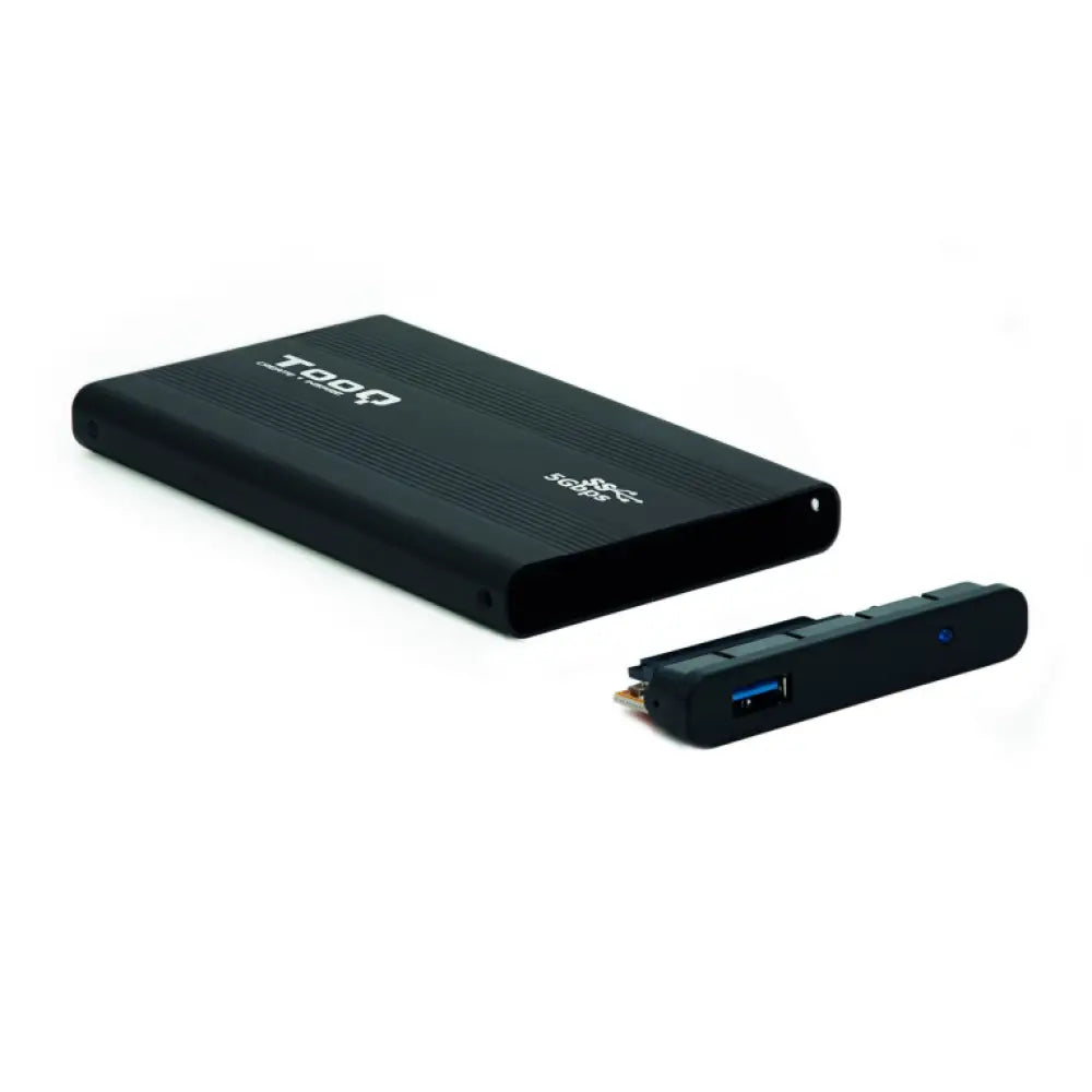 TooQ TQE-2524B caja para disco duro externo Caja de disco duro (HDD) Negro 2.5" - detalle