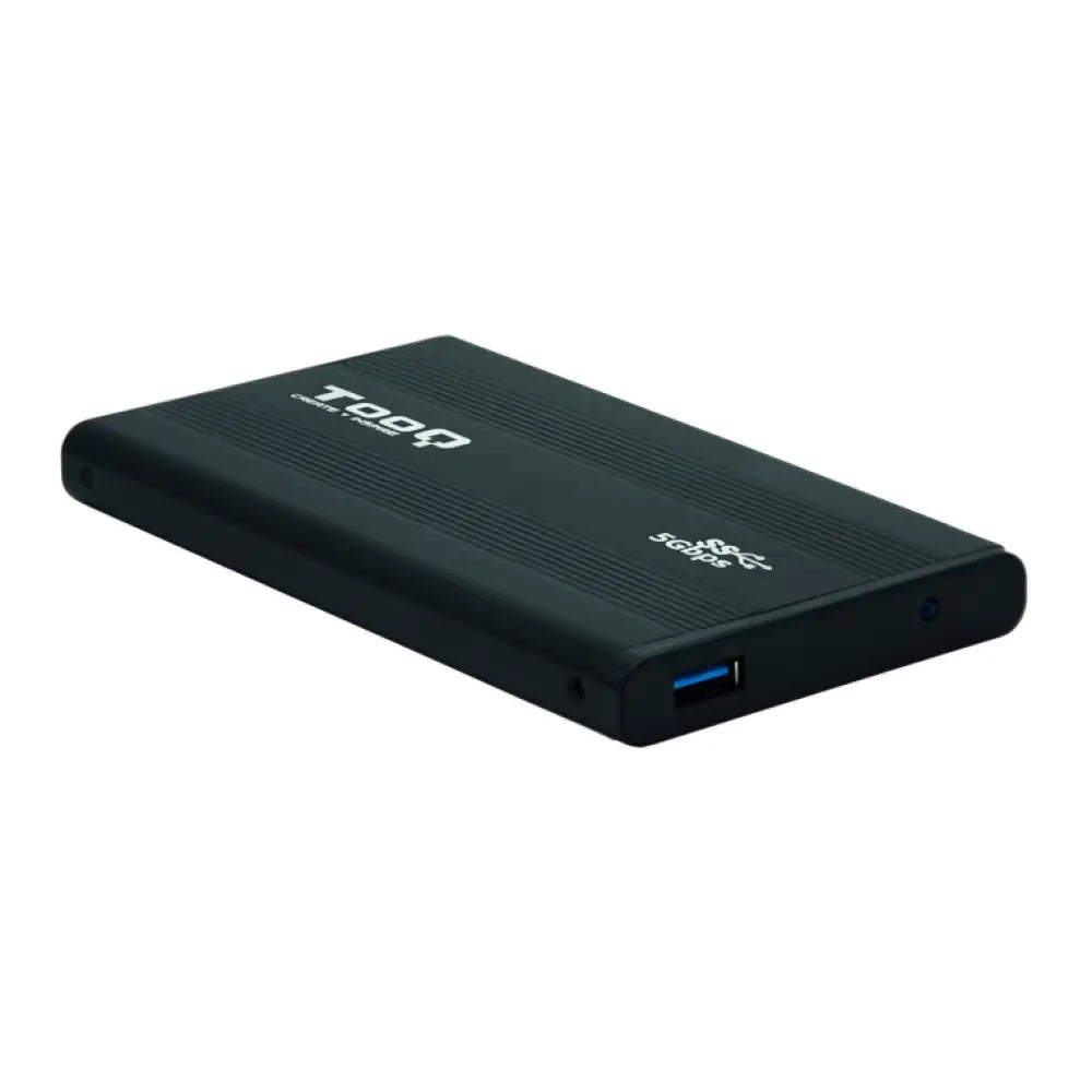 TooQ TQE-2524B caja para disco duro externo Caja de disco duro (HDD) Negro 2.5" - detalle
