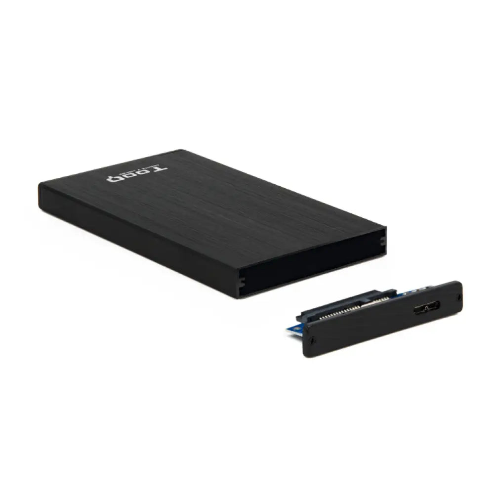 TooQ TQE-2527B caja para disco duro externo Caja de disco duro (HDD) Negro 2.5" - detalle