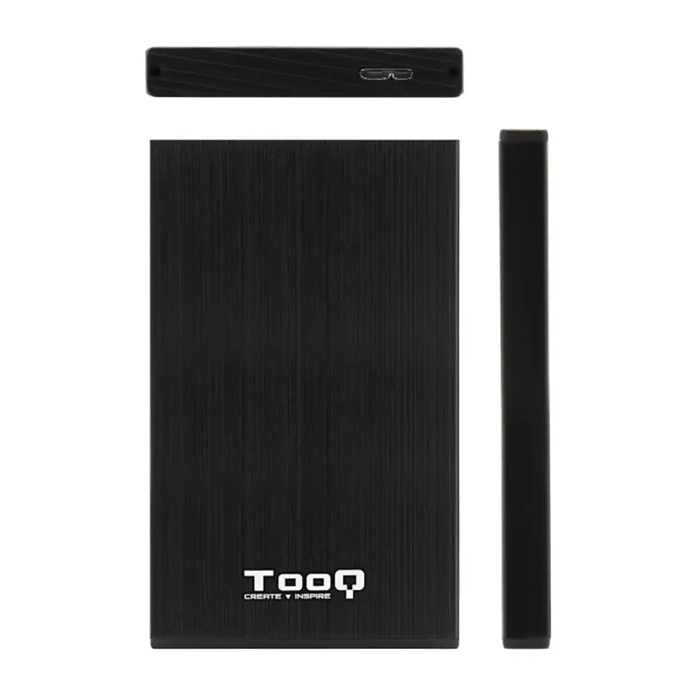 TooQ TQE-2527B caja para disco duro externo Caja de disco duro (HDD) Negro 2.5" - detalle