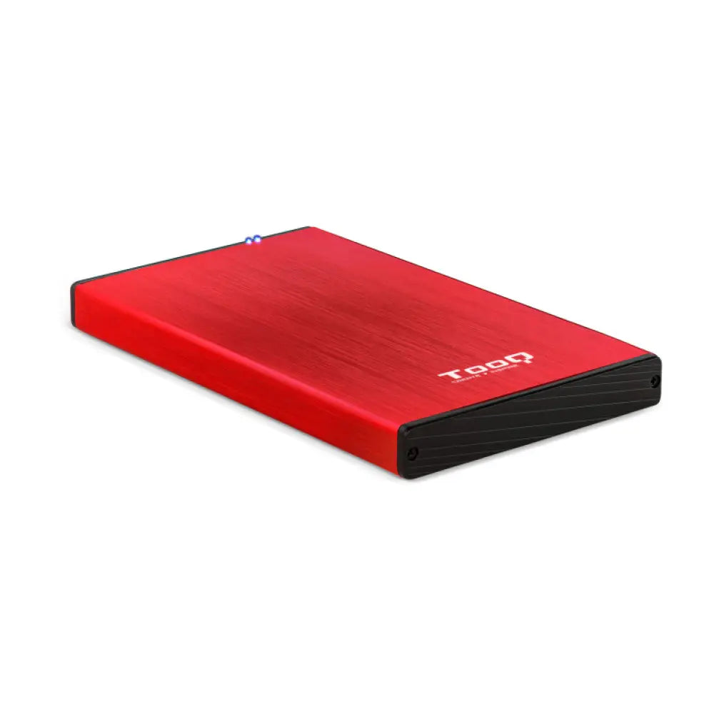 TooQ TQE-2527R caja para disco duro externo Caja de disco duro (HDD) Negro. Rojo 2.5" - detalle