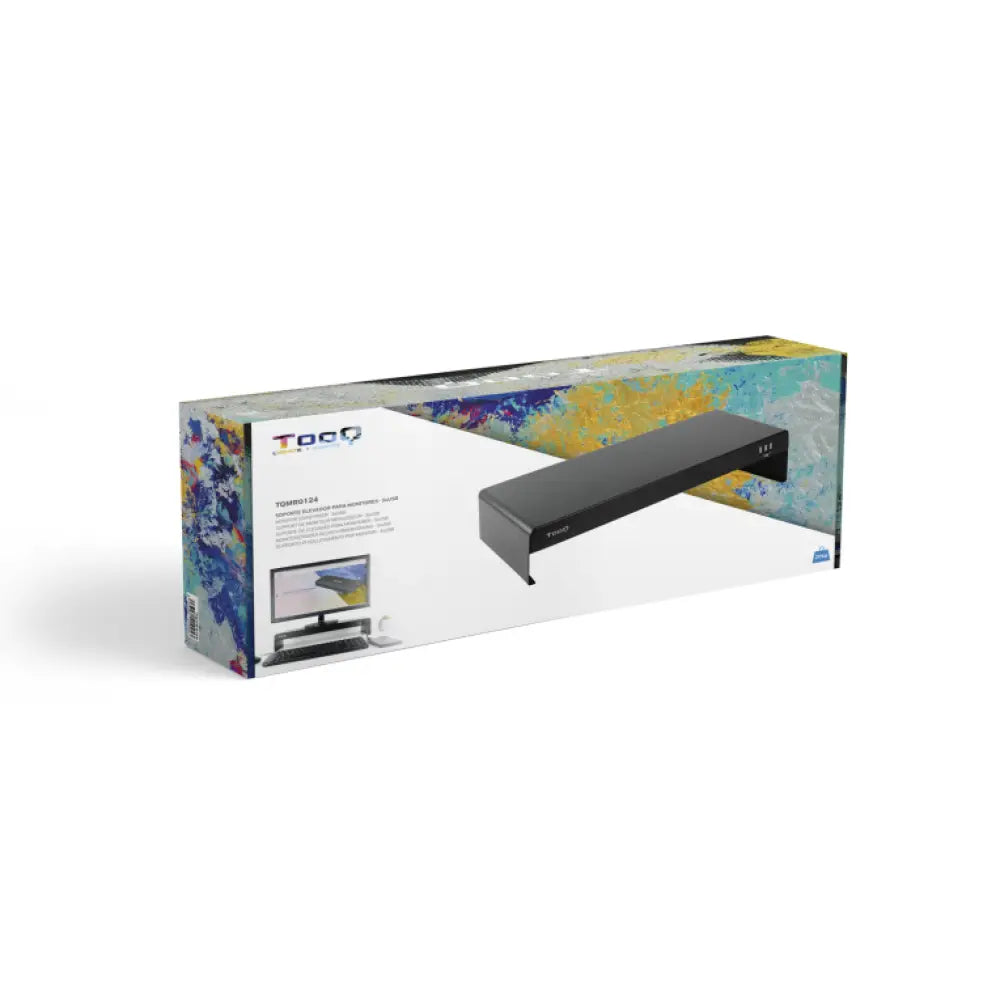 TooQ TQMR0124 soporte para monitor Escritorio Negro - detalle