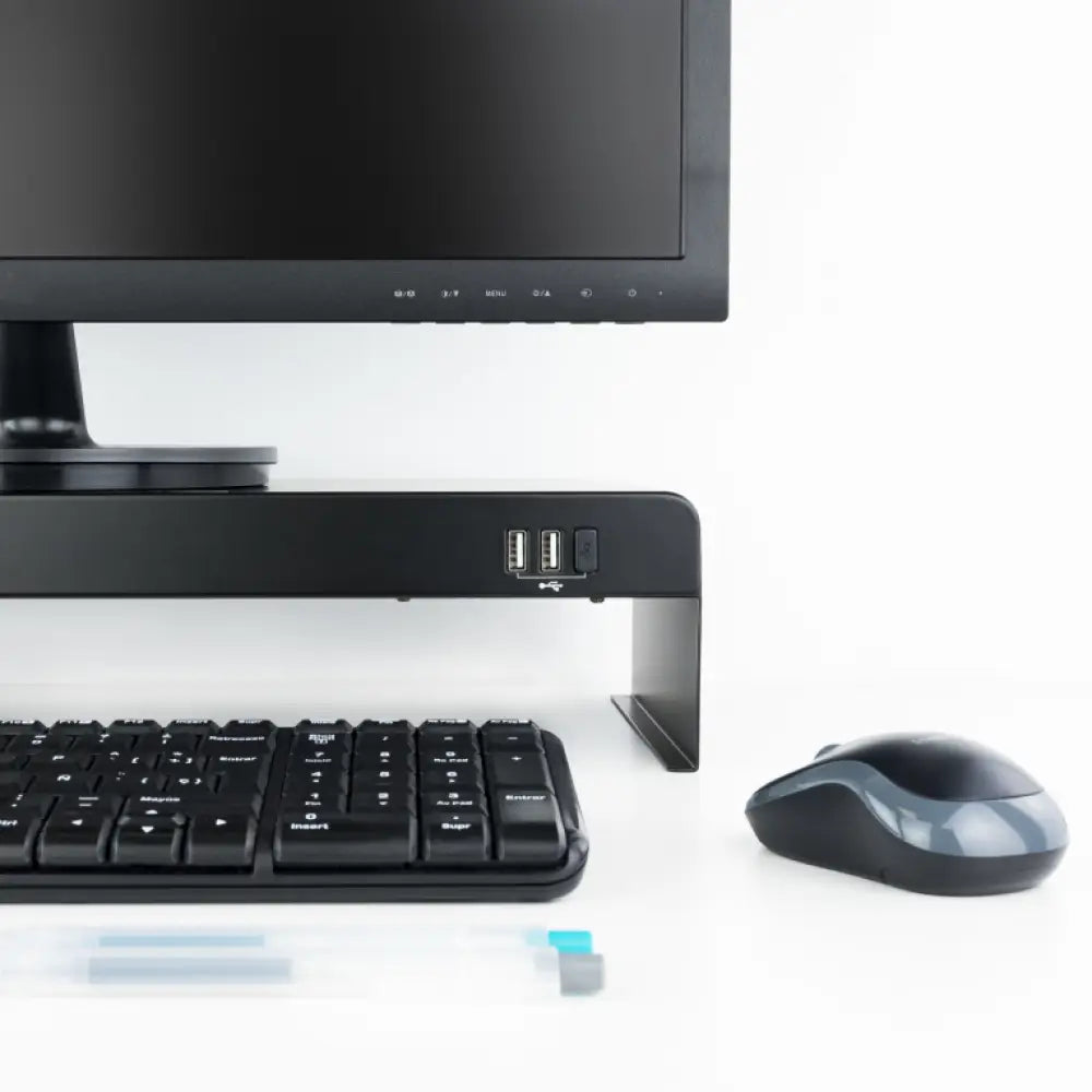 TooQ TQMR0124 soporte para monitor Escritorio Negro - detalle