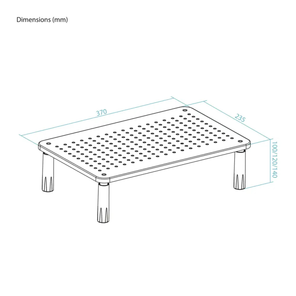 TooQ TQMR086 soporte para monitor Escritorio - detalle