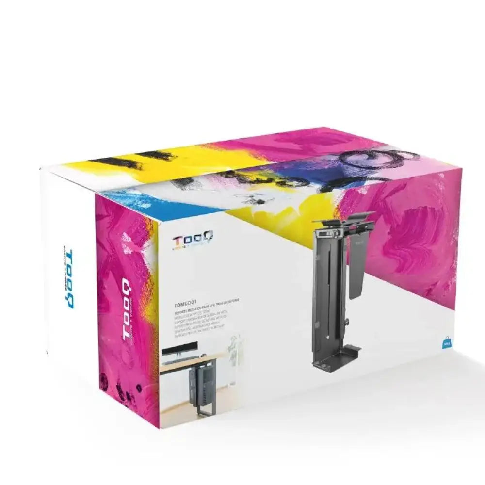 Tooq TQMUD01 Soporte CPU escritorio/pared Negro - detalle