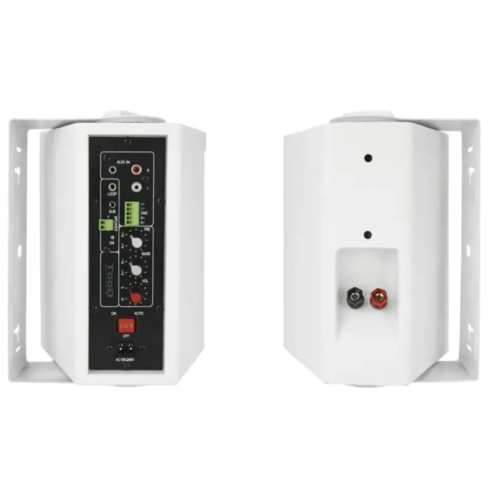Tooq TQOWS-01W Altavoces Pared Pizarra Dig.2x30W - detalle