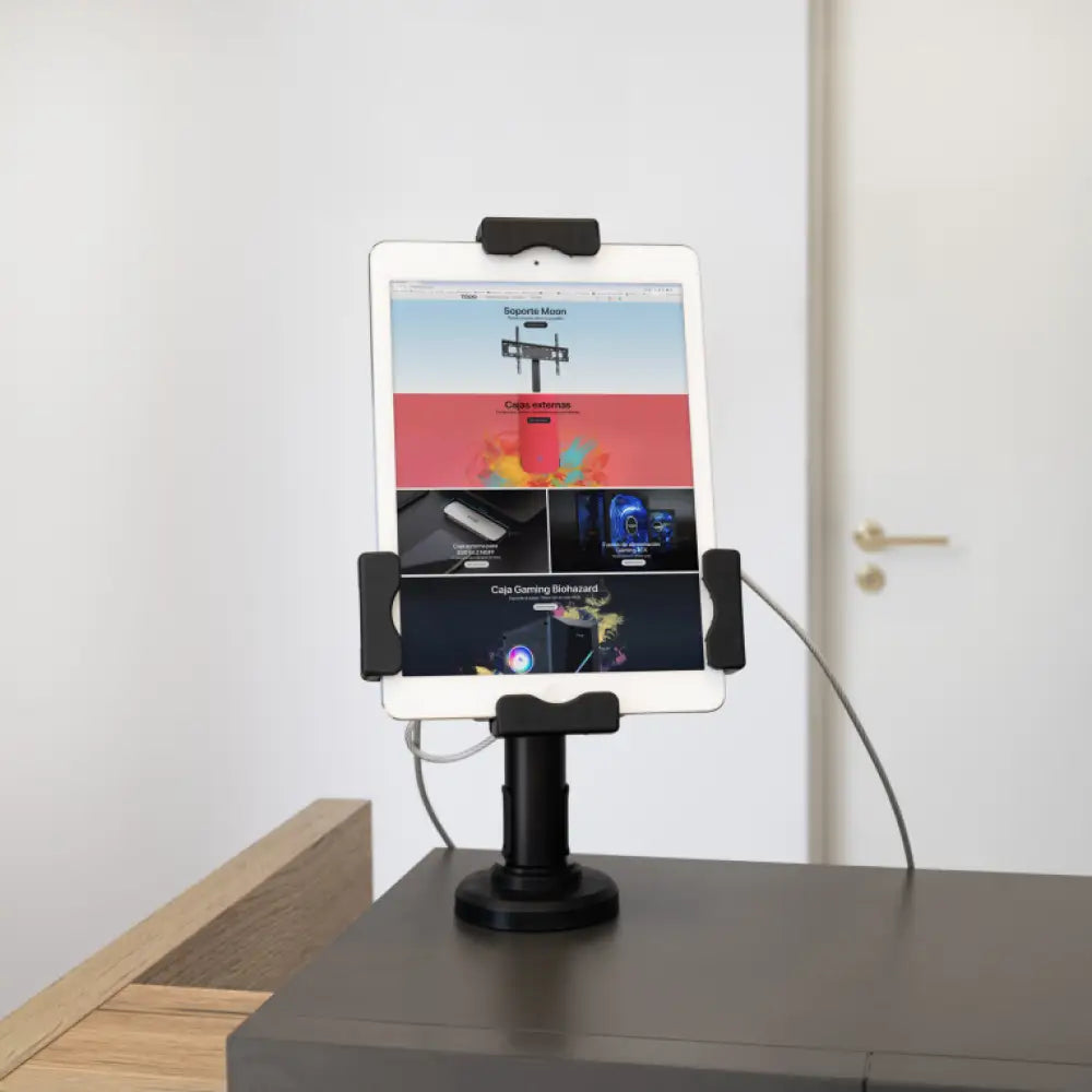 TooQ TQTDS0812 soporte Soporte para tableta Tablet/UMPC Negro - detalle
