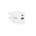 TooQ TQWC-2SC04WT cargador de dispositivo móvil Universal Blanco Corriente alterna Carga rápida Interior