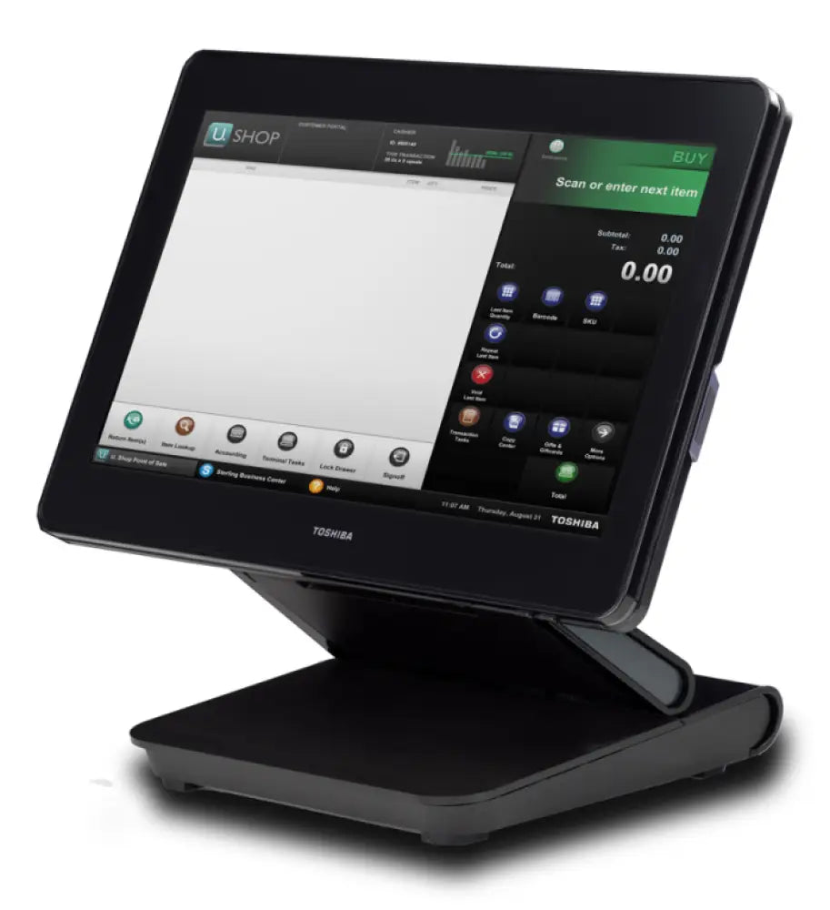 Toshiba TCx 800 7100U 2.4 GHz Todo-en-Uno 38.1 cm (15") Pantalla táctil Negro