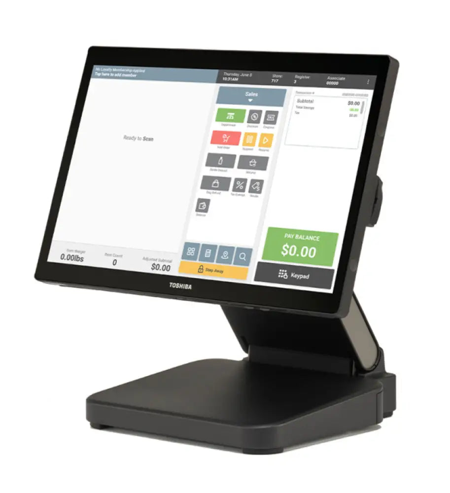 Toshiba TCX810 i3-1115G4E 2.2 GHz Todo-en-Uno 38.1 cm (15") Pantalla táctil Negro