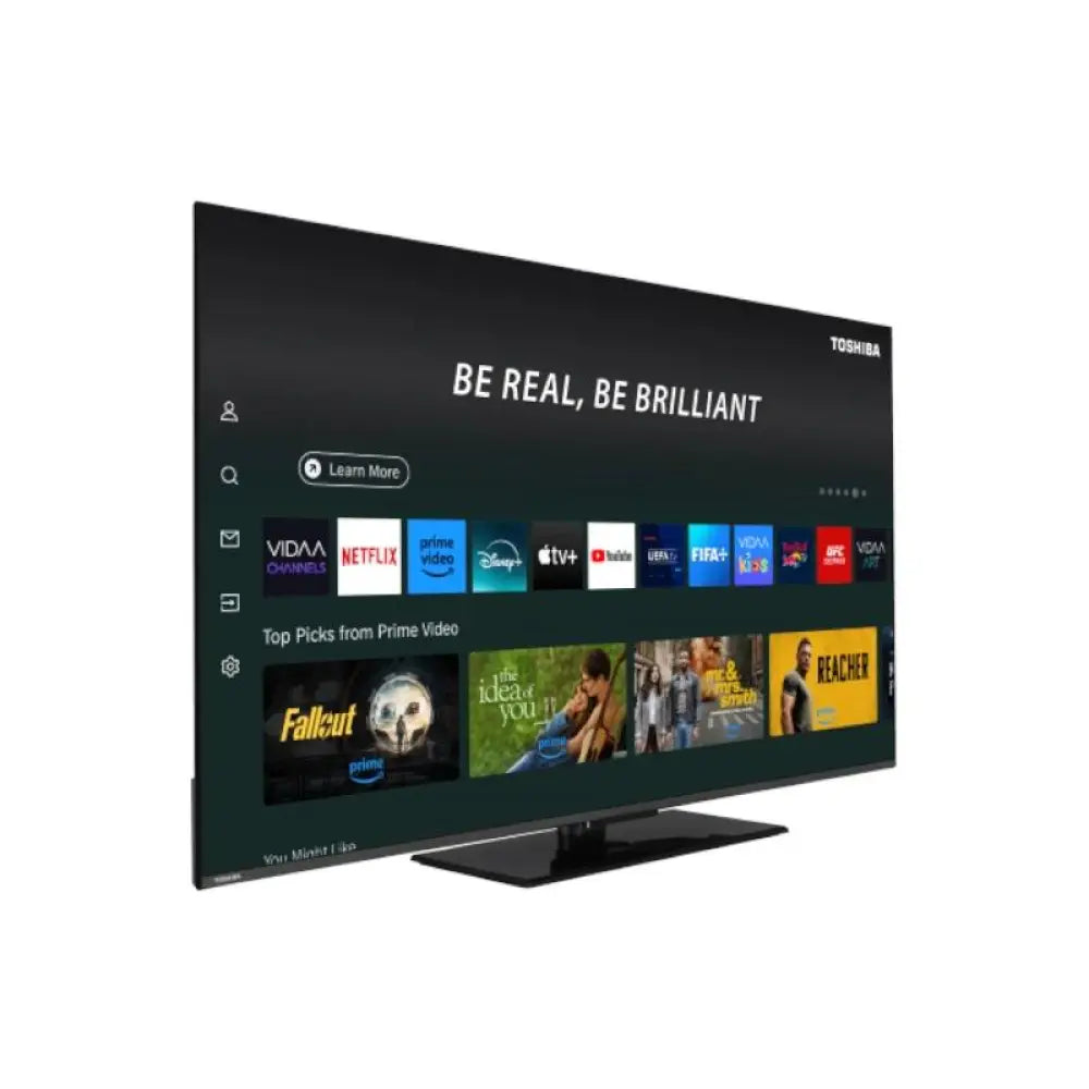 TOSHIBA TV 65" 65QV3F63DG UHD  QLED SMART TV ALLM - detalle