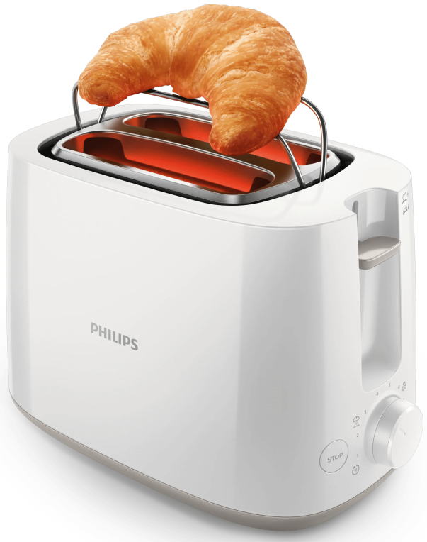TOSTADORA PHILIPS HD2581/00 BLANCO - detalle