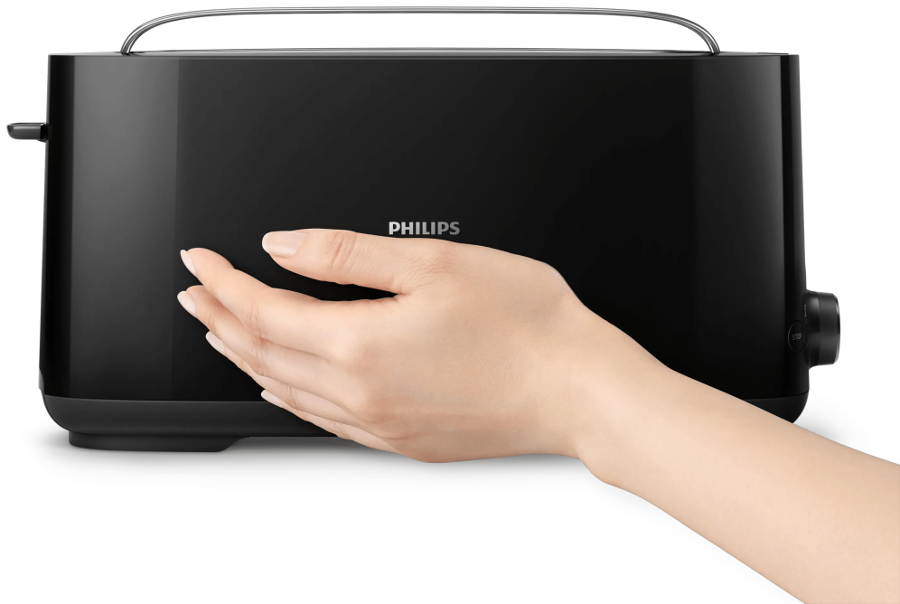 TOSTADORA PHILIPS HD2590/90 1030W NEGRO - detalle