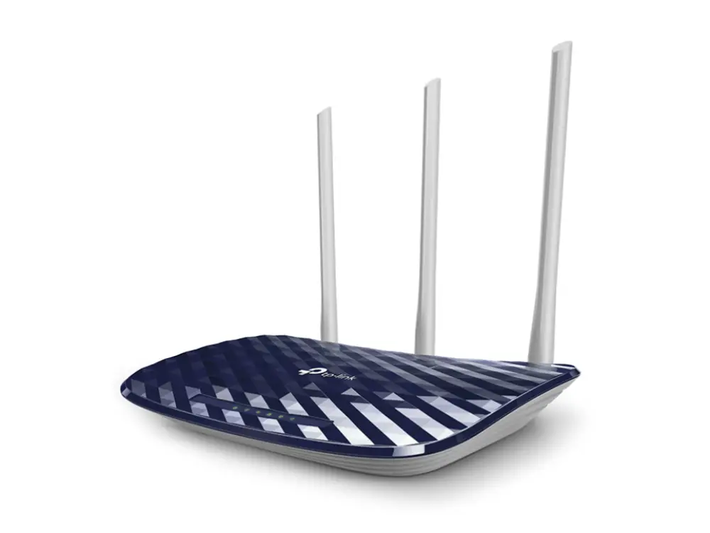 TP-Link AC750 router inalámbrico Ethernet rápido Doble banda (2.4 GHz / 5 GHz) Negro. Blanco - detalle