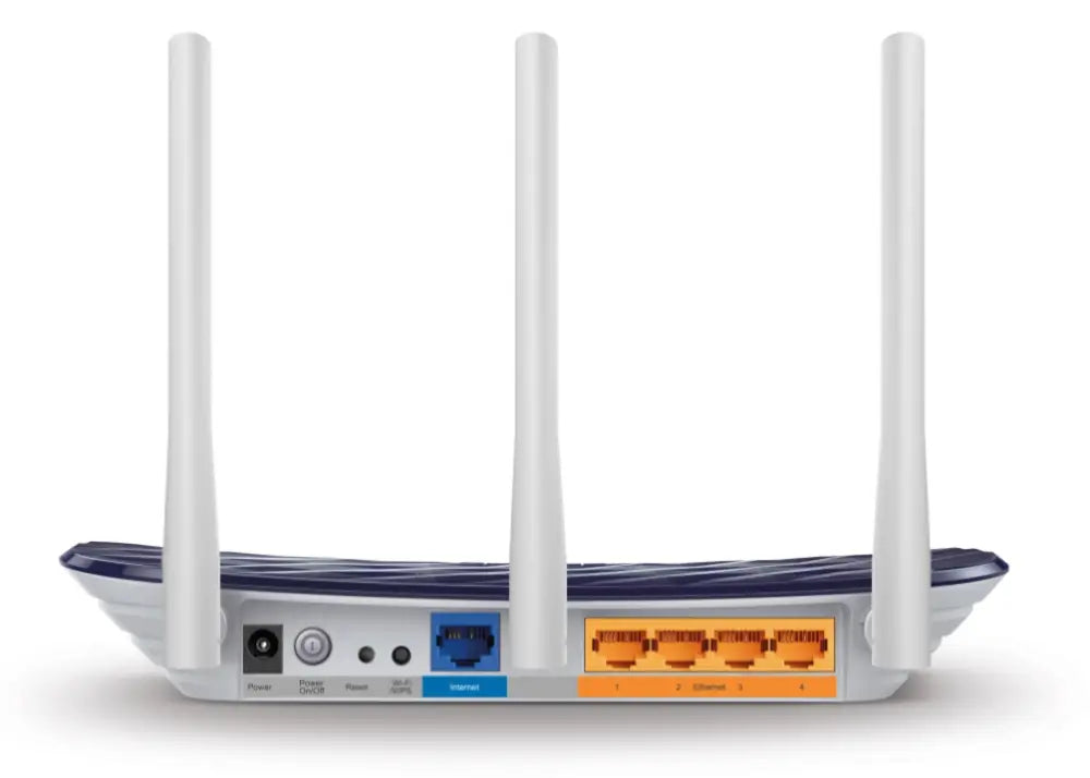 TP-Link AC750 router inalámbrico Ethernet rápido Doble banda (2.4 GHz / 5 GHz) Negro. Blanco - detalle