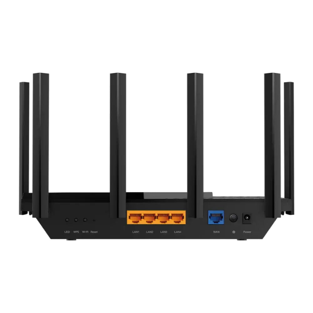 TP-Link Archer AXE75 router inalámbrico Gigabit Ethernet Tribanda (2.4 GHz / 5 GHz / 6 GHz) Negro - detalle