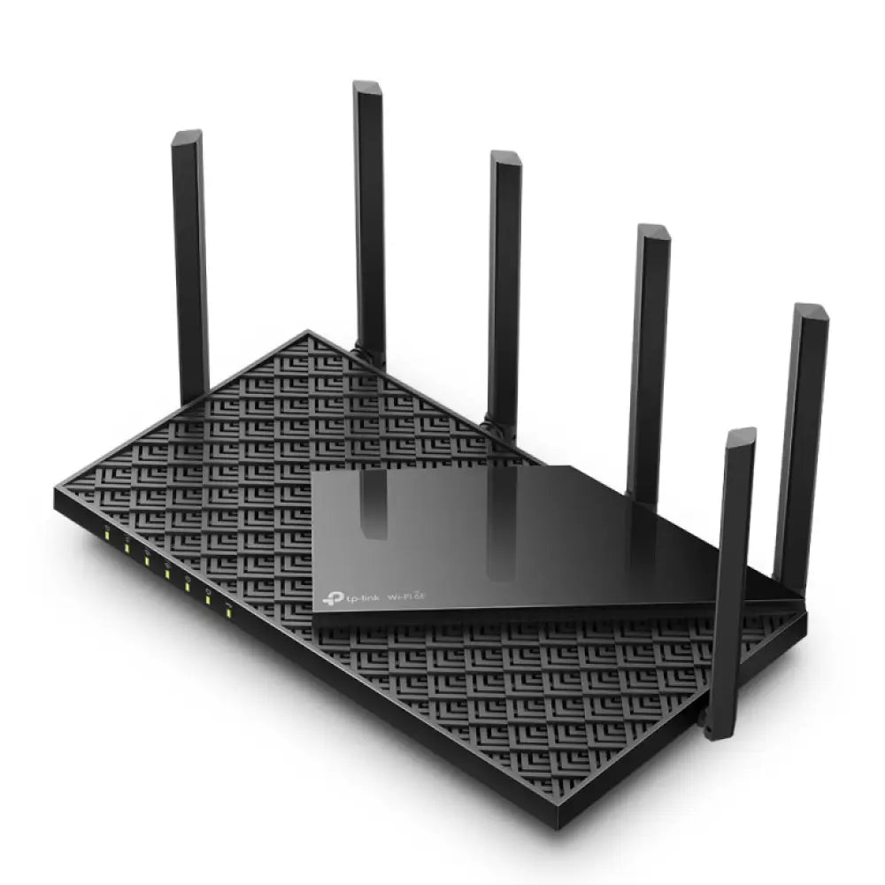 TP-Link Archer AXE75 router inalámbrico Gigabit Ethernet Tribanda (2.4 GHz / 5 GHz / 6 GHz) Negro - detalle
