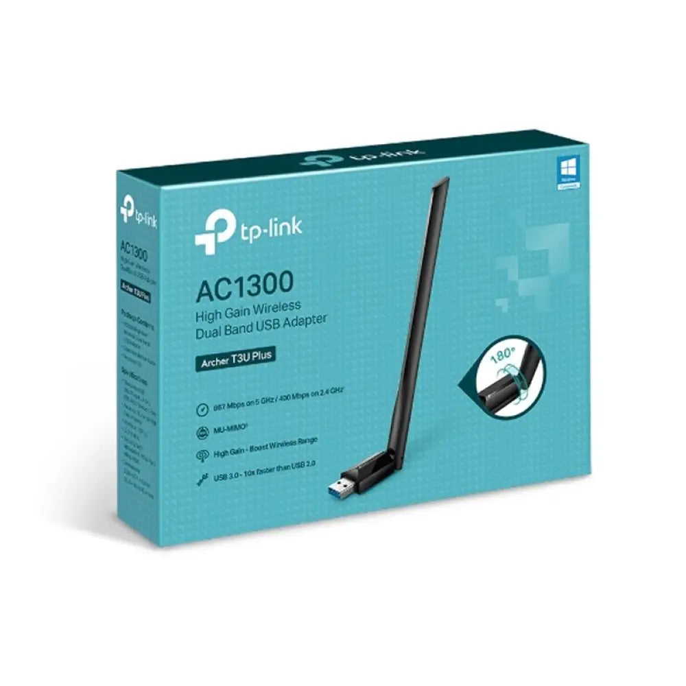 TP-Link Archer T3U Plus Adaptador USB WiFi AC1300 - detalle