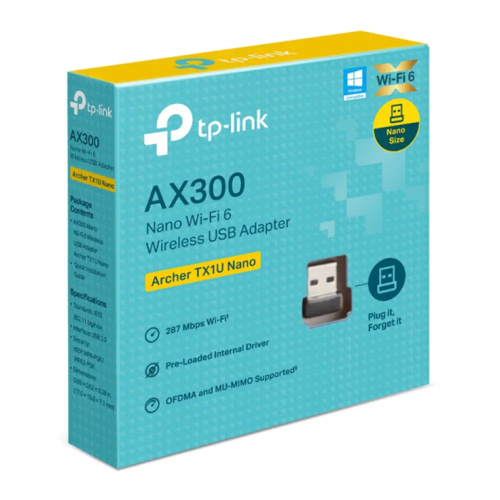 TP-Link AX300 WLAN 287 Mbit/s - detalle