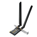 Adaptador TP-Link BE6500 Wi-Fi 7 y Bluetooth PCI, tri-banda, velocidad 2880 Mbit/s, para conexiones inalámbricas y Bluetooth.