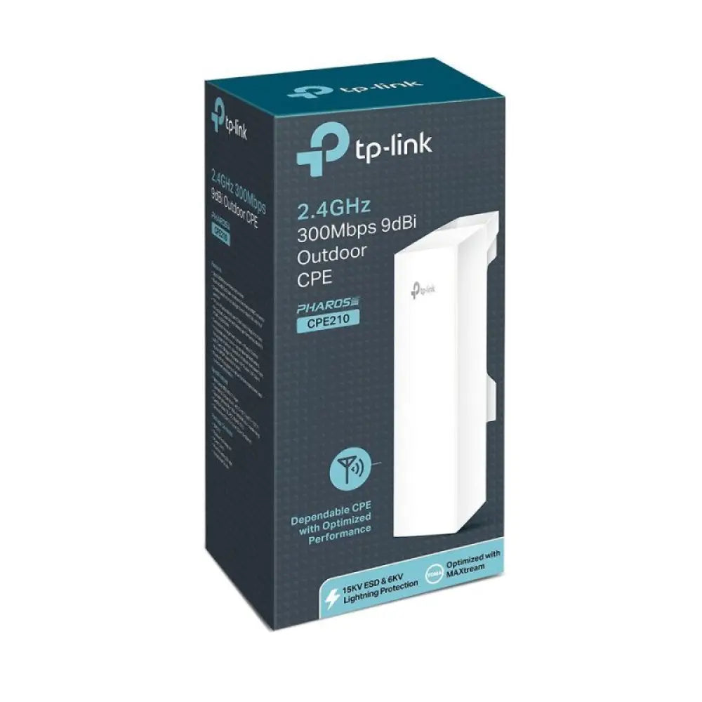 TP-LINK CPE210 Punto Acceso N300 PoE - detalle