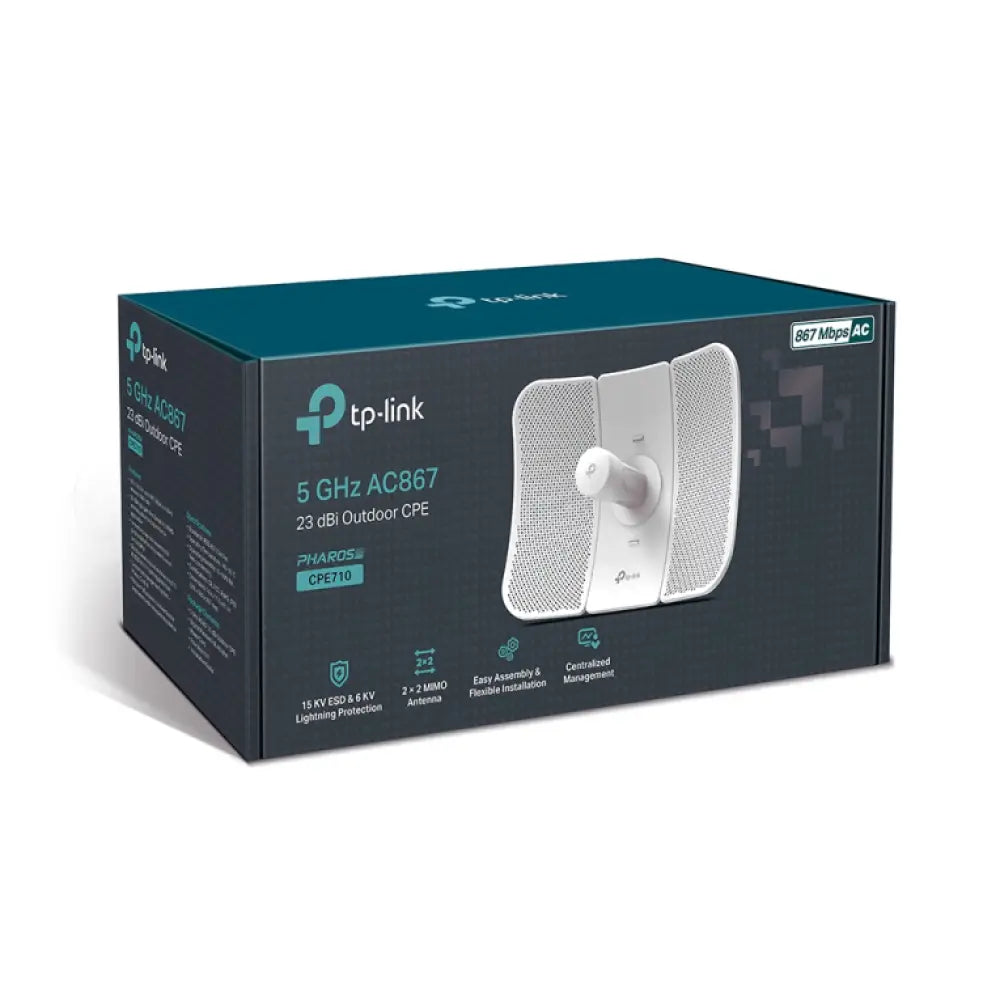 TP-Link CPE710 antena para red Antena direccional PoE/LAN 23 dBi - detalle
