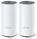TP-Link Deco E4 (2-pack) Doble banda (2.4 GHz / 5 GHz) Wi-Fi 5 (802.11ac) Blanco. Gris Interno