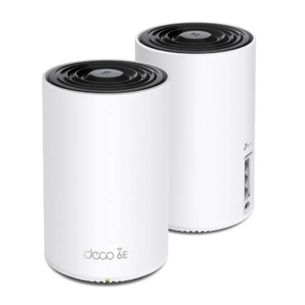 TP-Link Deco XE75 Tribanda (2.4 GHz / 5 GHz / 6 GHz) Wi-Fi 6E (802.11ax) Blanco 3 Interno - detalle