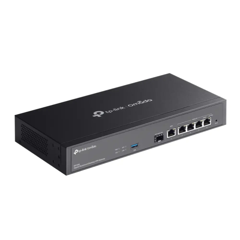 TP-Link ER7406 router Gigabit Ethernet Negro - detalle
