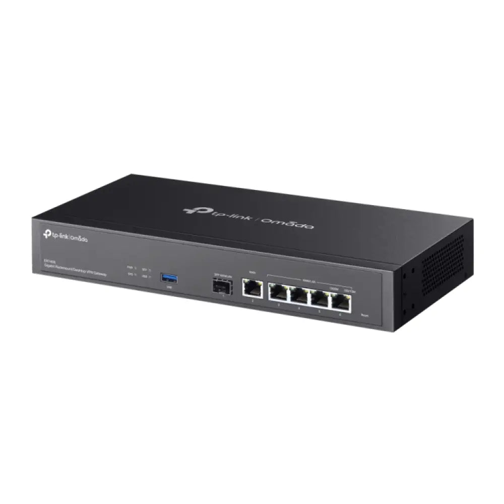 TP-Link ER7406 router Gigabit Ethernet Negro - detalle