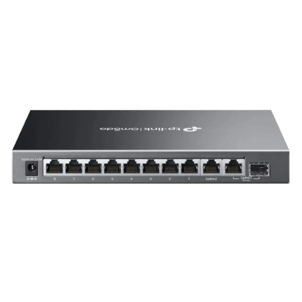 TP-Link ES210GMP Switch 8xG PoE+ 1xGbE 1xG-C 123W - detalle