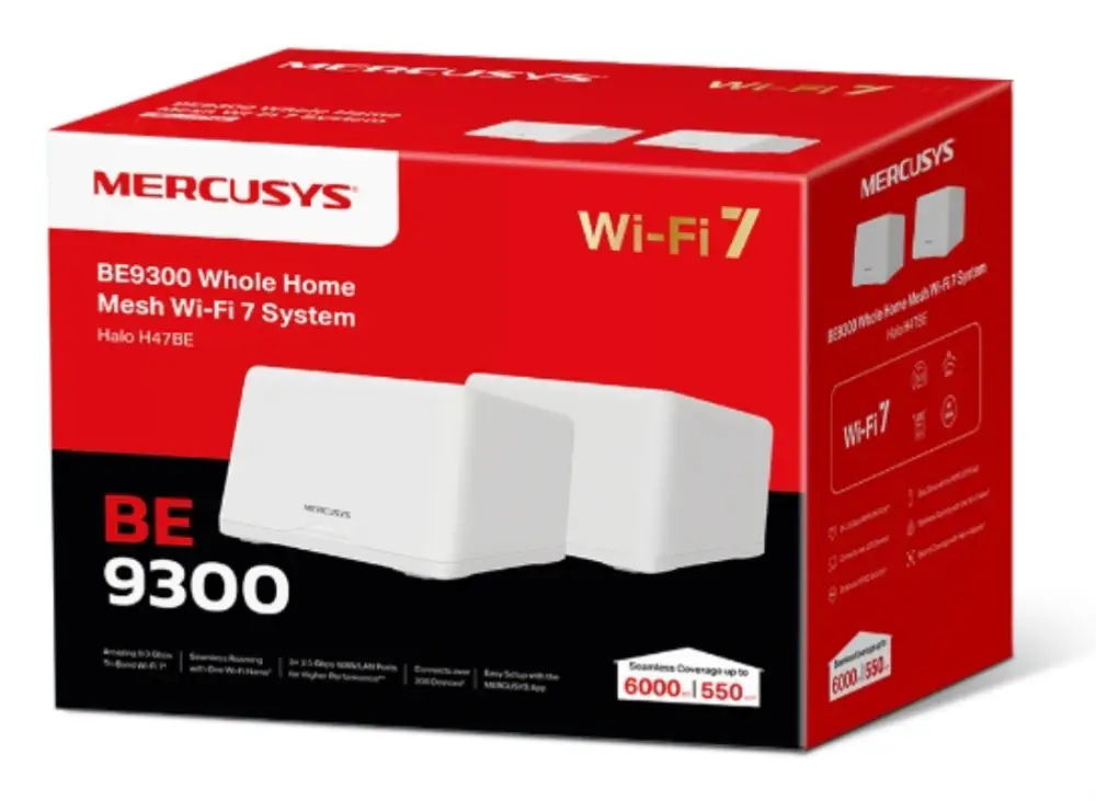 TP-Link HALO H47BE Tribanda (2.4 GHz/5 GHz/5 GHz) Wi-Fi 7 (802.11be) Blanco 3 - detalle