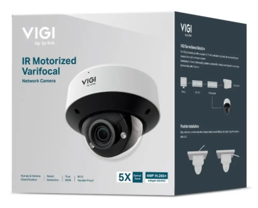TP-Link InSight S245ZI Almohadilla Cámara de seguridad IP Exterior 2688 x 1520 Pixeles Techo - detalle