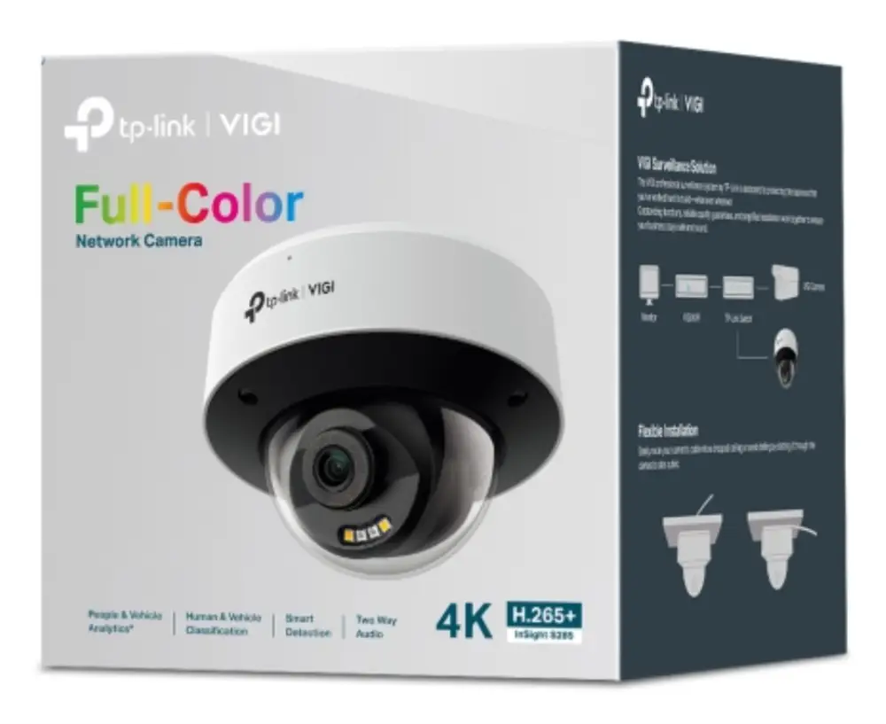 TP-Link InSight S285 Almohadilla Cámara de seguridad IP Exterior 3840 x 2160 Pixeles Techo - detalle