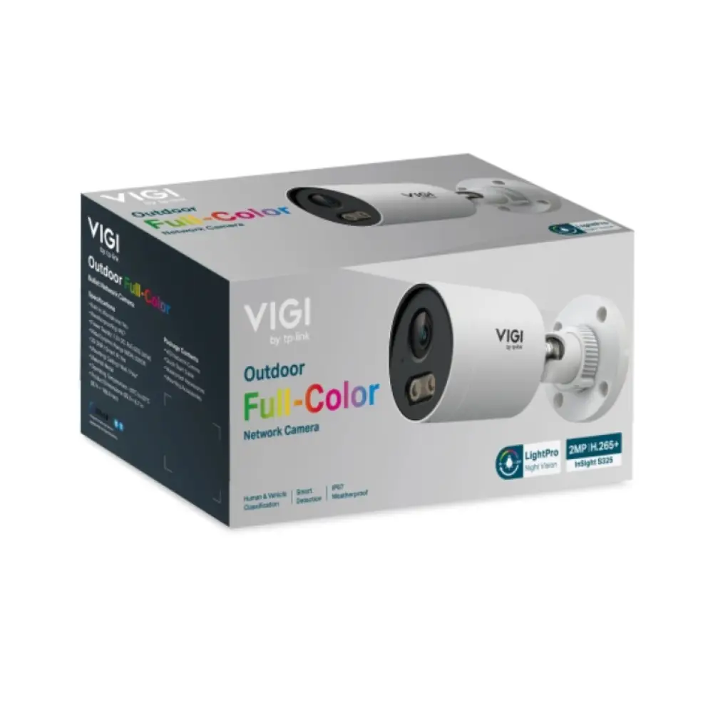 TP-Link InSight S325 Bala (forma) Cámara de seguridad IP Exterior 1920 x 1080 Pixeles Techo/Pared/Poste - detalle
