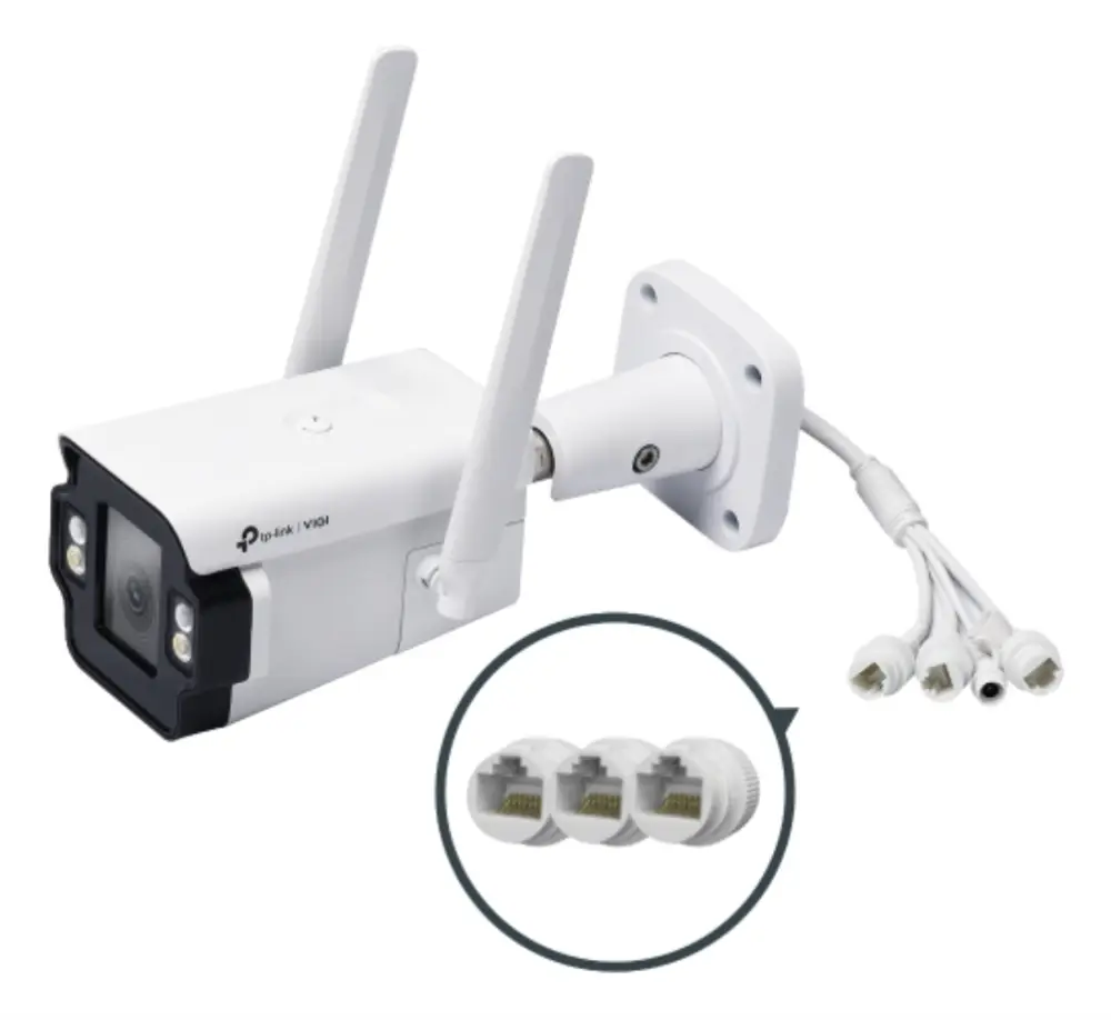 TP-Link INSIGHT S345-4G Bala (forma) Cámara de seguridad IP Exterior 2688 x 1520 Pixeles Pared - detalle