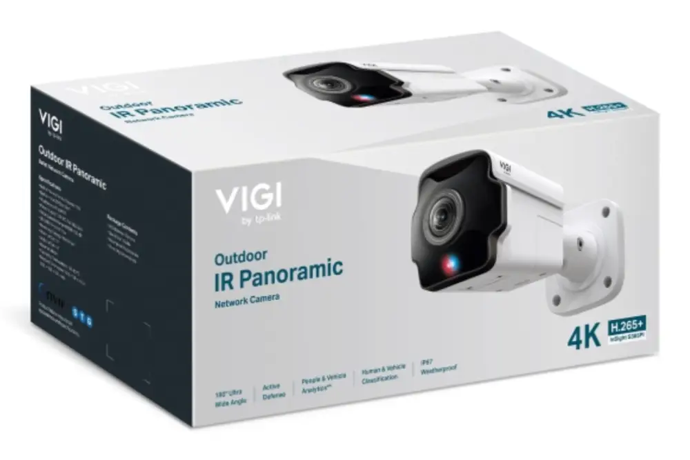 TP-Link InSight S385PI Bala (forma) Cámara de seguridad IP Exterior 3840 x 2160 Pixeles Pared - detalle