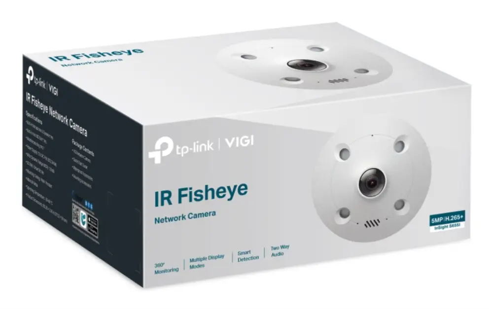 TP-Link InSight S655I Cámara de seguridad IP Interior 2560 x 1920 Pixeles Techo/pared - detalle