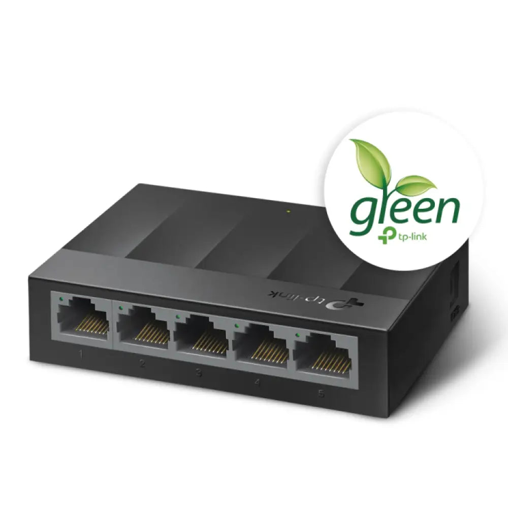 TP-Link LS1005G switch No administrado Gigabit Ethernet (10/100/1000) Negro - detalle