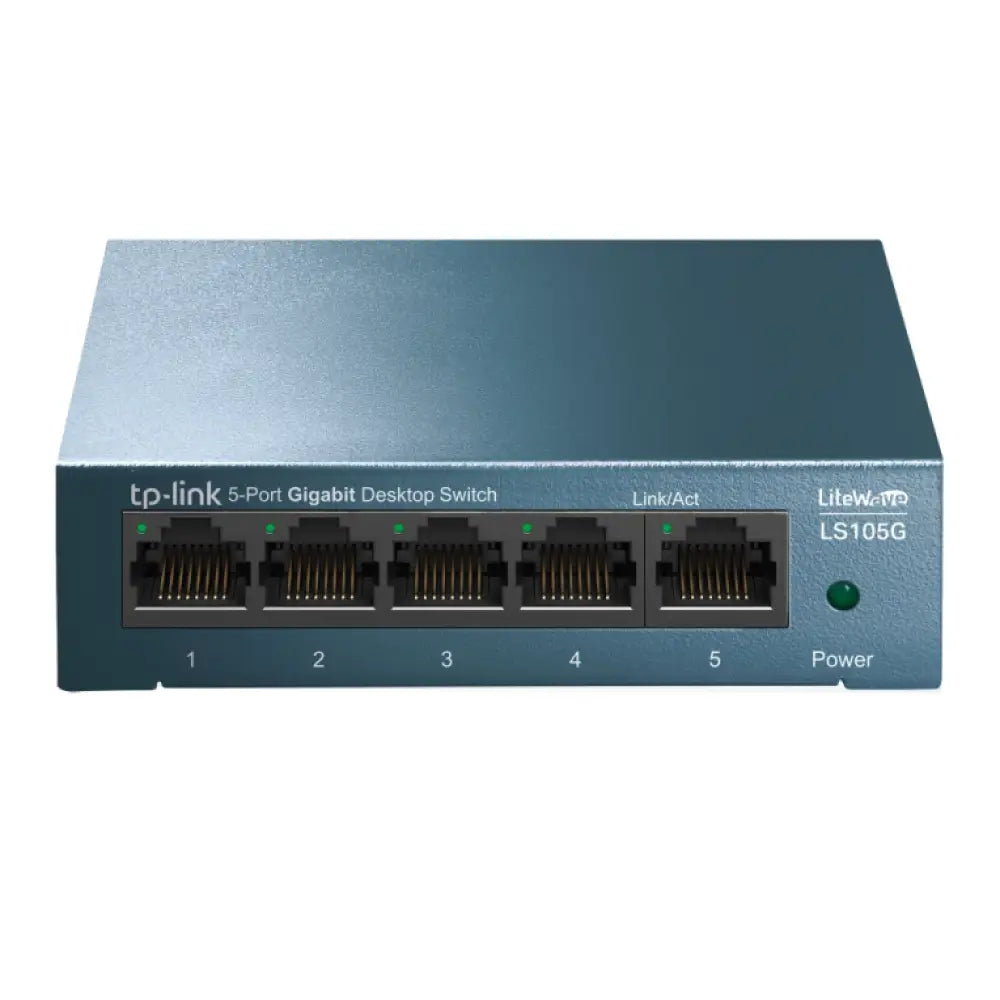 TP-Link LS105G No administrado Gigabit Ethernet (10/100/1000) Azul - detalle
