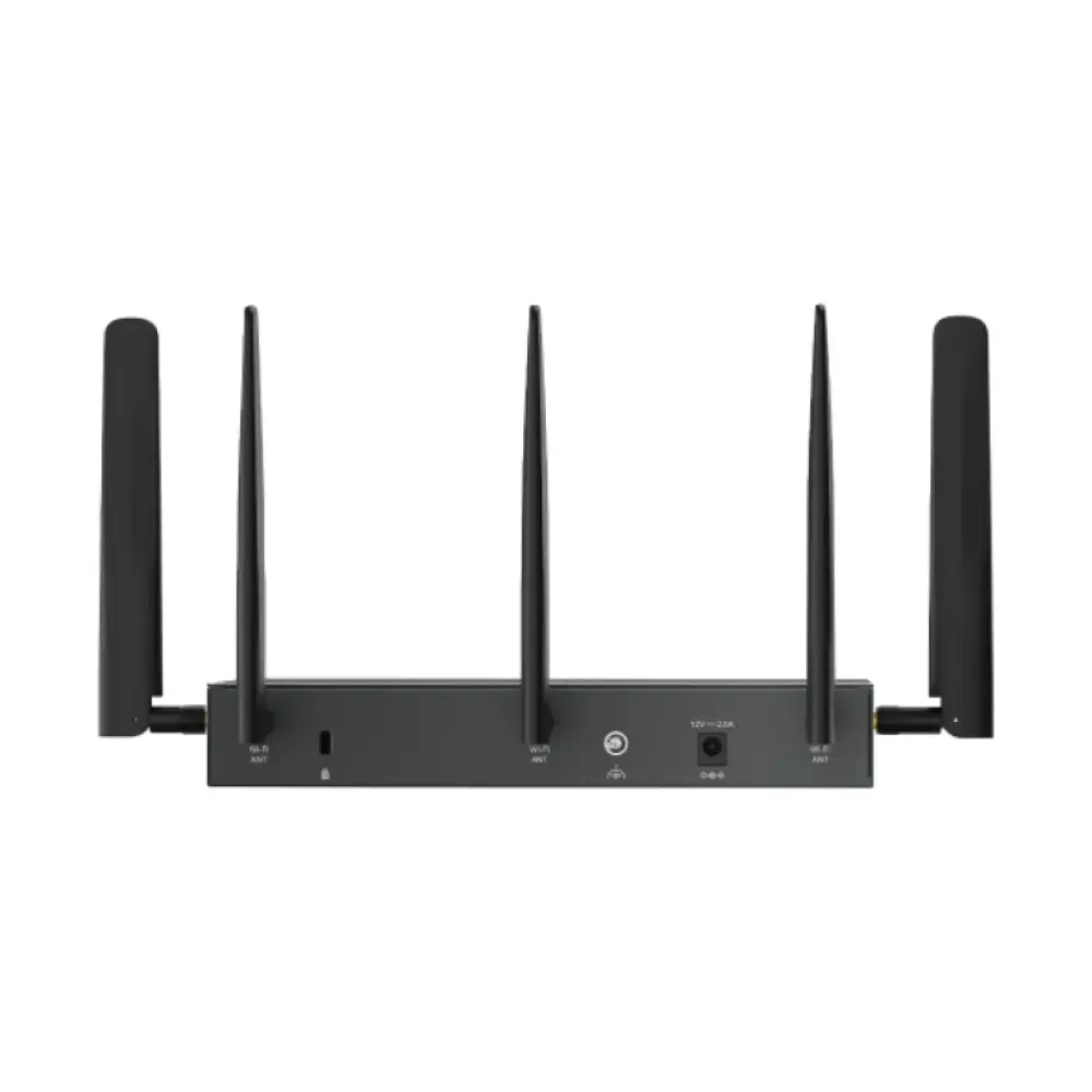 TP-Link Omada ER706W-4G router inalámbrico Gigabit Ethernet Doble banda (2.4 GHz / 5 GHz) Negro - detalle