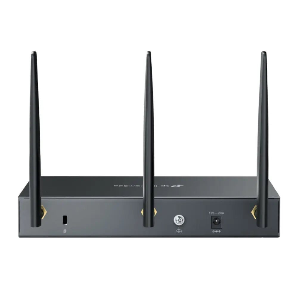 TP-Link Omada ER706W router inalámbrico Gigabit Ethernet Doble banda (2.4 GHz / 5 GHz) Negro - detalle
