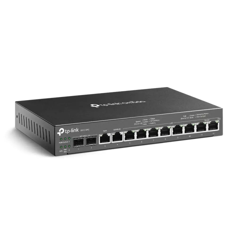 TP-Link Omada ER7212PC router Gigabit Ethernet Negro - detalle