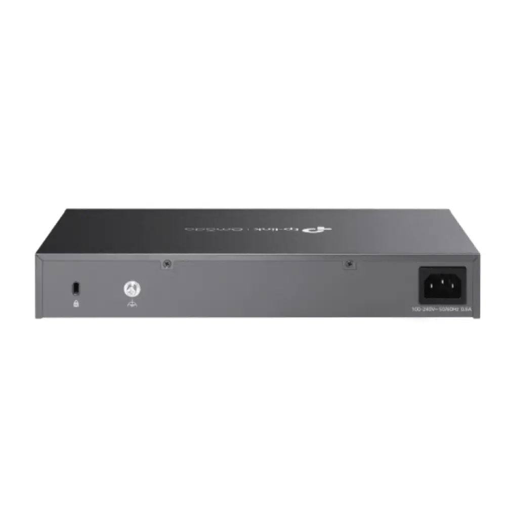 TP-Link Omada ER7412-M2 router 2.5 Gigabit Ethernet. Gigabit Ethernet Negro - detalle