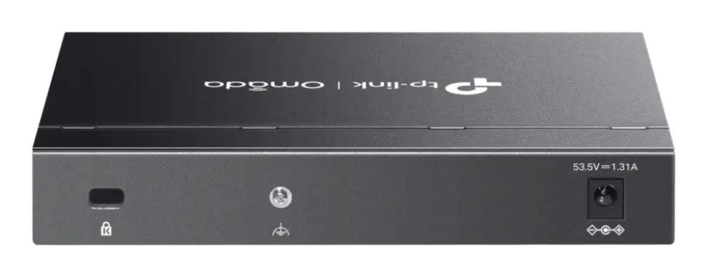 TP-Link Omada ES206GP switch Gestionado Gigabit Ethernet (10/100/1000) Energía sobre Ethernet (PoE) Negro - detalle
