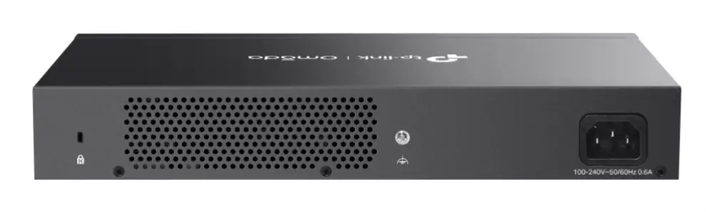 TP-Link Omada ES224G switch Gestionado L2 Gigabit Ethernet (10/100/1000) Negro - detalle