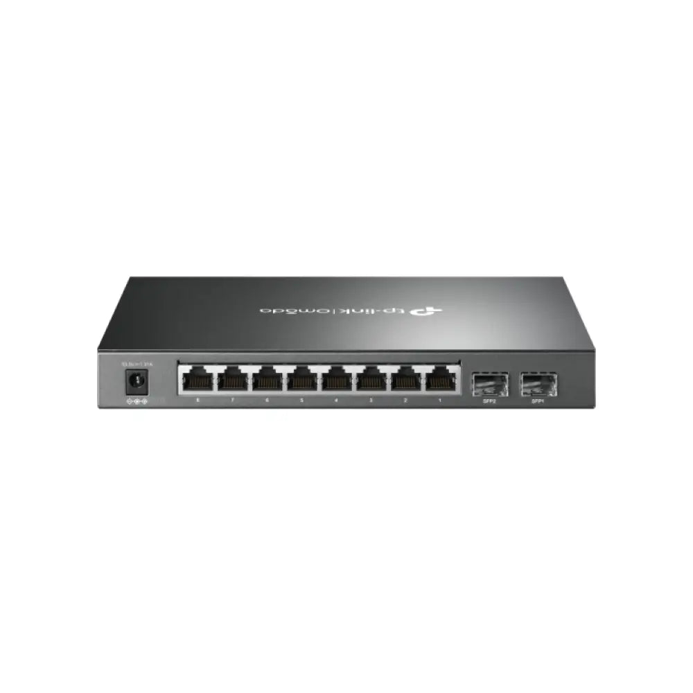 TP-Link Omada SG2210P switch Gestionado L2/L2+ Gigabit Ethernet (10/100/1000) Energía sobre Ethernet (PoE) Negro - detalle