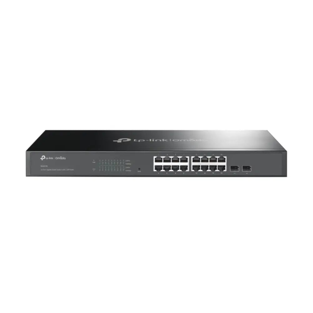 TP-Link Omada SG2218 switch Gestionado L2/L2+ Gigabit Ethernet (10/100/1000) 1U Negro - detalle